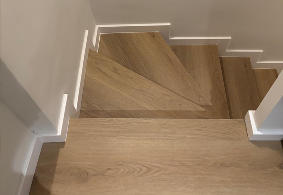 Escalera madera a medida